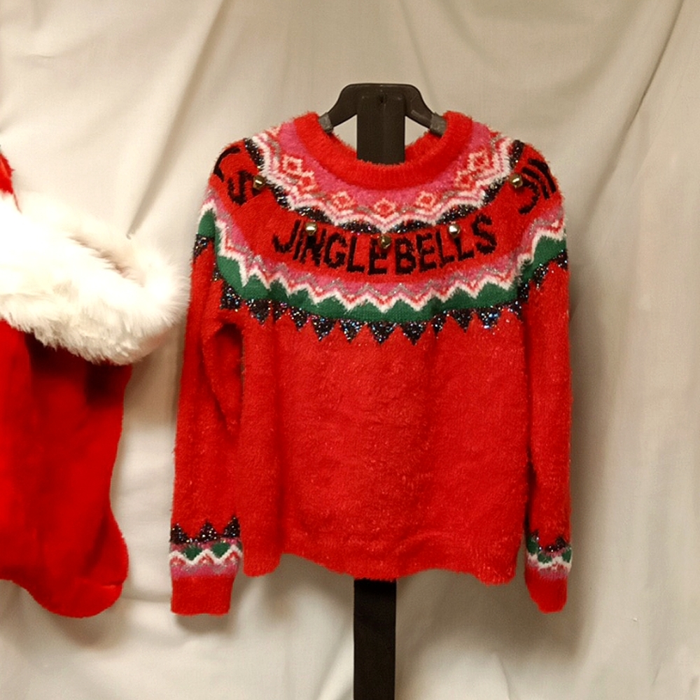 Holiday Time "Jingle Bells" Sweater